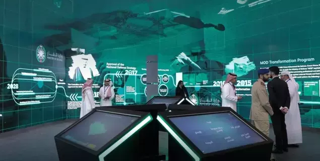 السعودية تستعرض قدراتها في معرض الدفاع العالمي 2024 السعودية تستعرض قدراتها في معرض الدفاع العالمي 2024