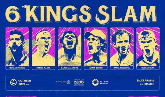 الترفيه تطلق بطولة كأس تنس جديدة kings slam6 أكتوبر المقبل الترفيه تطلق بطولة كأس تنس جديدة kings slam6 أكتوبر المقبل
