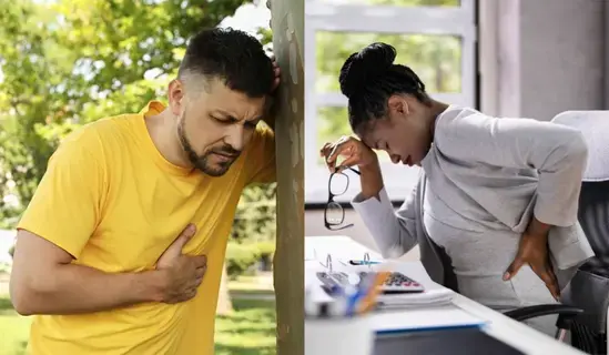 نوبة قلب المرأة تختلف عن الرجل نوبة قلب المرأة تختلف عن الرجل
