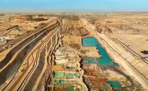 تحديث للتطور السريع لمشروع The Line في نيوم تحديث للتطور السريع لمشروع The Line في نيوم