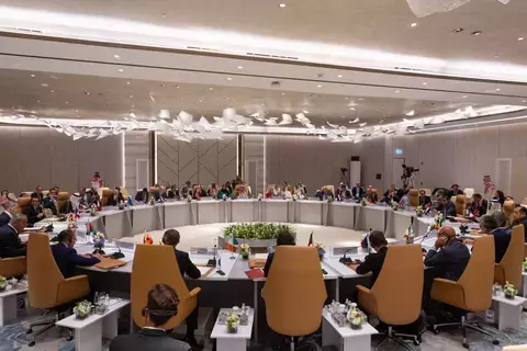 بيان الرياض: ندعم جهود التوصل إلى وقف إطلاق النار في غزة بيان الرياض: ندعم جهود التوصل إلى وقف إطلاق النار في غزة