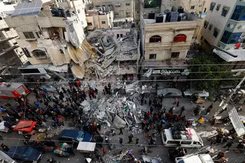 مفاوضات الهدنة تفجر انقسامات مجلس الحرب في إسرائيل مفاوضات الهدنة تفجر انقسامات مجلس الحرب في إسرائيل