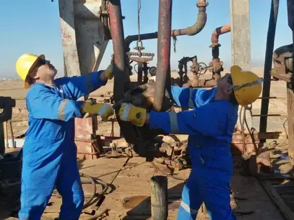 إنجاز استصلاح بئرين نفطيتين في كركوك العراقية إنجاز استصلاح بئرين نفطيتين في كركوك العراقية