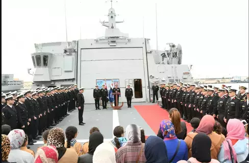 الفرقاطة «القدير» تنضم إلى الأسطول البحري المصري الفرقاطة «القدير» تنضم إلى الأسطول البحري المصري