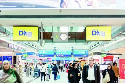 زخم مطار دبي يتواصل بمليوني مسافر مطلع 2024 زخم مطار دبي يتواصل بمليوني مسافر مطلع 2024