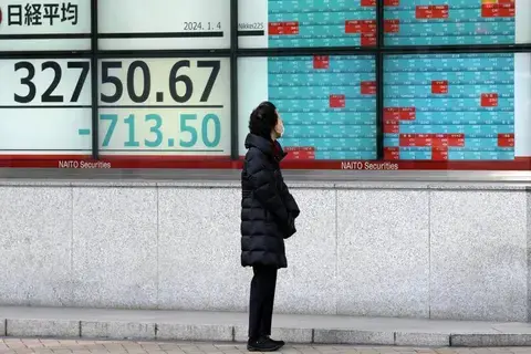 نيكاي الياباني يستهل 2024 بإغلاق سلبي نيكاي الياباني يستهل 2024 بإغلاق سلبي