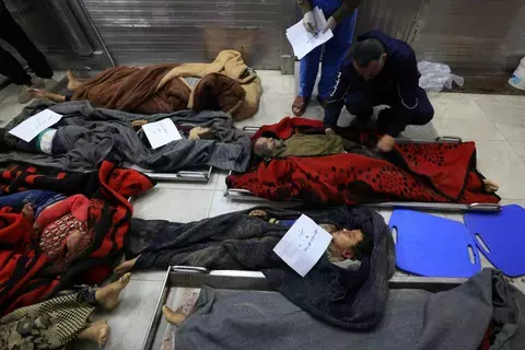 22438 قتيلاً و57614 جريحاً بغزة جراء القصف الإسرائيلي منذ 7 أكتوبر 22438 قتيلاً و57614 جريحاً بغزة جراء القصف الإسرائيلي منذ 7 أكتوبر
