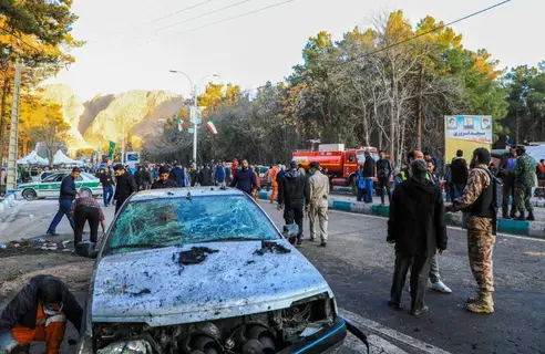 إيران تحتجز 11 فرداً للاشتباه في صلتهم بتفجير كرمان وتصادر متفجرات إيران تحتجز 11 فرداً للاشتباه في صلتهم بتفجير كرمان وتصادر متفجرات