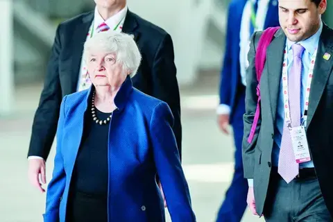 يلين تجتمع مع وزير المالية المصري وسط تداعيات اقتصادية لحرب غزة يلين تجتمع مع وزير المالية المصري وسط تداعيات اقتصادية لحرب غزة