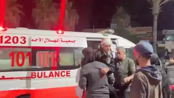 غزة.. مقتل 4 مسعفين في ضربة إسرائيلية استهدفت سيارة إسعاف غزة.. مقتل 4 مسعفين في ضربة إسرائيلية استهدفت سيارة إسعاف