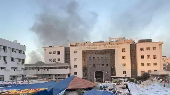 أكبر مستشفى في قطاع غزة يستأنف العمل جزئياً أكبر مستشفى في قطاع غزة يستأنف العمل جزئياً
