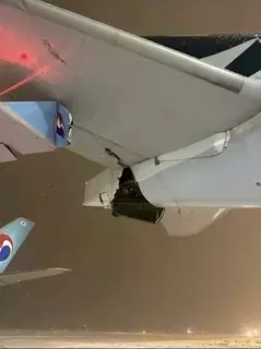 فيديو | اصطدام طائرتين في مطار ياباني بعد أسبوعين من حادث مماثل فيديو | اصطدام طائرتين في مطار ياباني بعد أسبوعين من حادث مماثل
