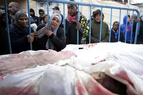 ارتفاع حصيلة قتلى الضربات الإسرائيلية بغزة إلى 27131 منذ بدء الحرب ارتفاع حصيلة قتلى الضربات الإسرائيلية بغزة إلى 27131 منذ بدء الحرب