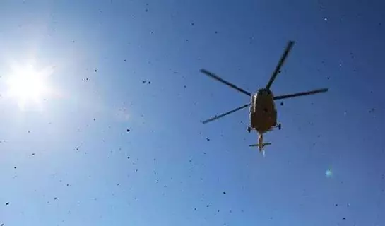 تحطم مروحية روسية وعلى متنها 3 أشخاص تحطم مروحية روسية وعلى متنها 3 أشخاص