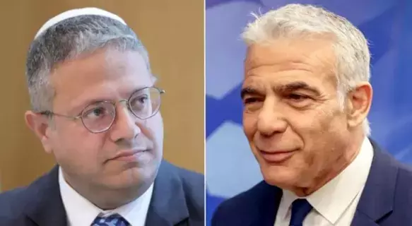 لابيد يحذر من تصرفات بن غفير خلال رمضان.. ويعرض على نتنياهو دخول الحكومة لابيد يحذر من تصرفات بن غفير خلال رمضان.. ويعرض على نتنياهو دخول الحكومة