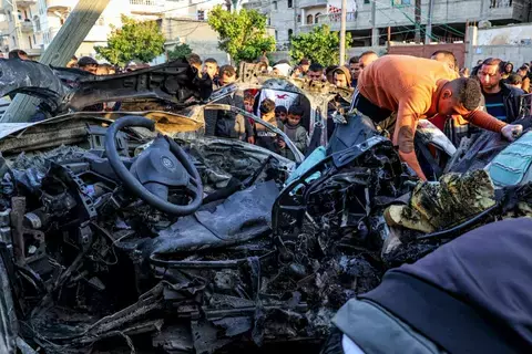 «صحة غزة»: مقتل 6 أشخاص يؤمنون شاحنة مساعدات في ضربة إسرائيلية «صحة غزة»: مقتل 6 أشخاص يؤمنون شاحنة مساعدات في ضربة إسرائيلية