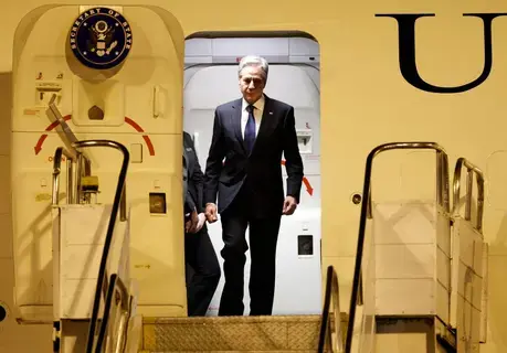 بلينكن في البرازيل بعد أن أغضب لولا إسرائيل بلينكن في البرازيل بعد أن أغضب لولا إسرائيل