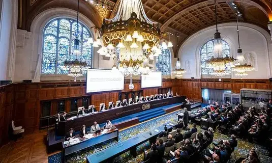 مصر تدعو أمام العدل الدولية لإنهاء السيطرة الإسرائيلية على الأراضي الفلسطينية مصر تدعو أمام العدل الدولية لإنهاء السيطرة الإسرائيلية على الأراضي الفلسطينية