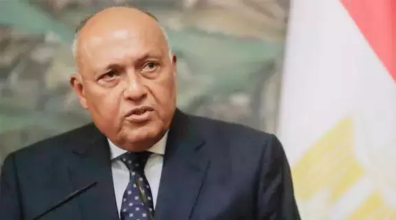 وزير الخارجية المصري: نأمل في توقف القتال في غزة قبل رمضان وزير الخارجية المصري: نأمل في توقف القتال في غزة قبل رمضان