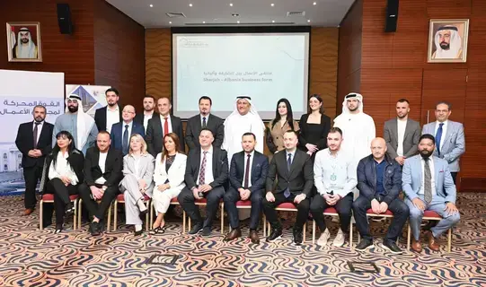 «غرفة الشارقة» تدعو مجتمع الأعمال الألباني للاستفادة من الفرص الاستثمارية «غرفة الشارقة» تدعو مجتمع الأعمال الألباني للاستفادة من الفرص الاستثمارية