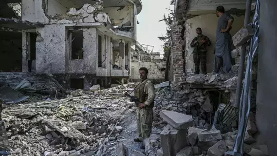 انفجار في قاعدة لطالبان بشمال شرق أفغانستان انفجار في قاعدة لطالبان بشمال شرق أفغانستان