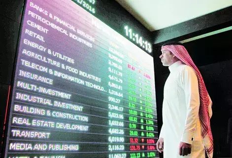 تباين أداء الأسهم الخليجية.. والمؤشر السعودي يتعافى تباين أداء الأسهم الخليجية.. والمؤشر السعودي يتعافى