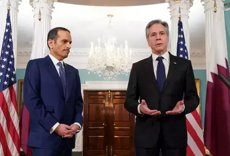 بلينكن يحث إسرائيل على استخدام «كل السبل الممكنة» لإدخال المساعدات لغزة بلينكن يحث إسرائيل على استخدام «كل السبل الممكنة» لإدخال المساعدات لغزة