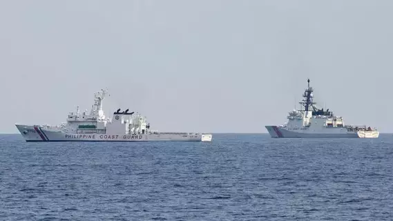 تصاعد التوتر ببحر الصين الجنوبي عشية مناورات رباعية تصاعد التوتر ببحر الصين الجنوبي عشية مناورات رباعية