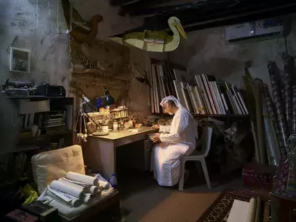 السعدي يروي سيرة الإنجاز الإماراتي في «بينالي البندقية» السعدي يروي سيرة الإنجاز الإماراتي في «بينالي البندقية»