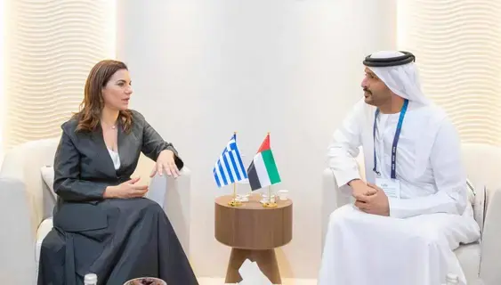 الإمارات واليونان تبحثان سبل تنمية آفاق التعاون في القطاع السياحي الإمارات واليونان تبحثان سبل تنمية آفاق التعاون في القطاع السياحي